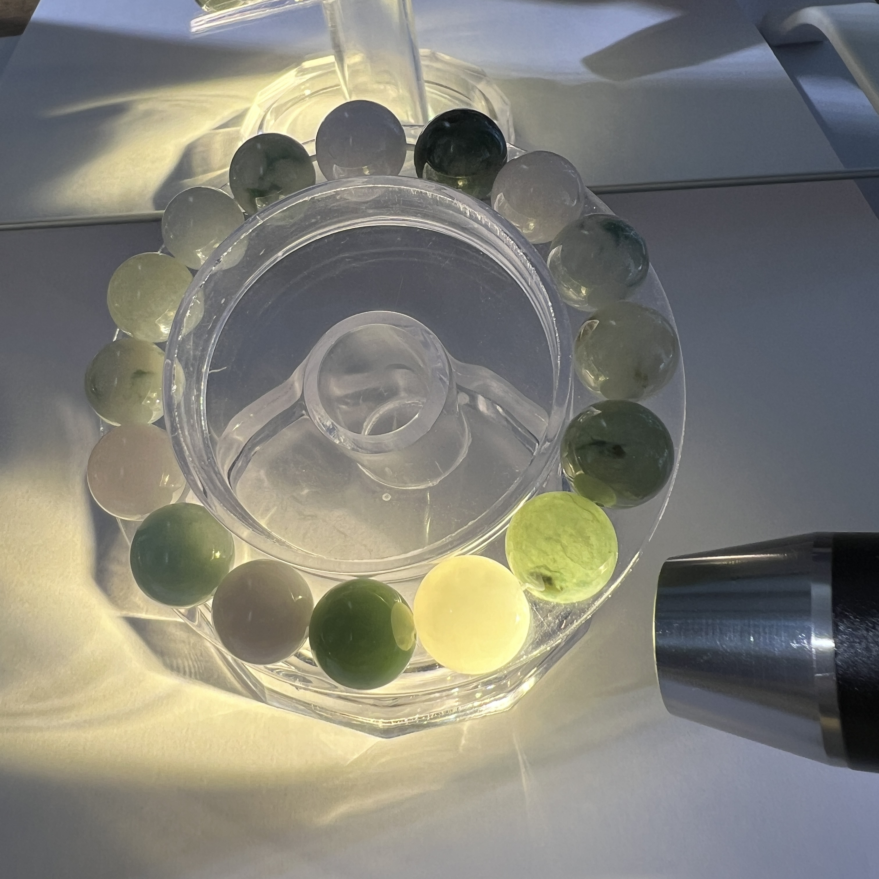 冰飄花多寶手串