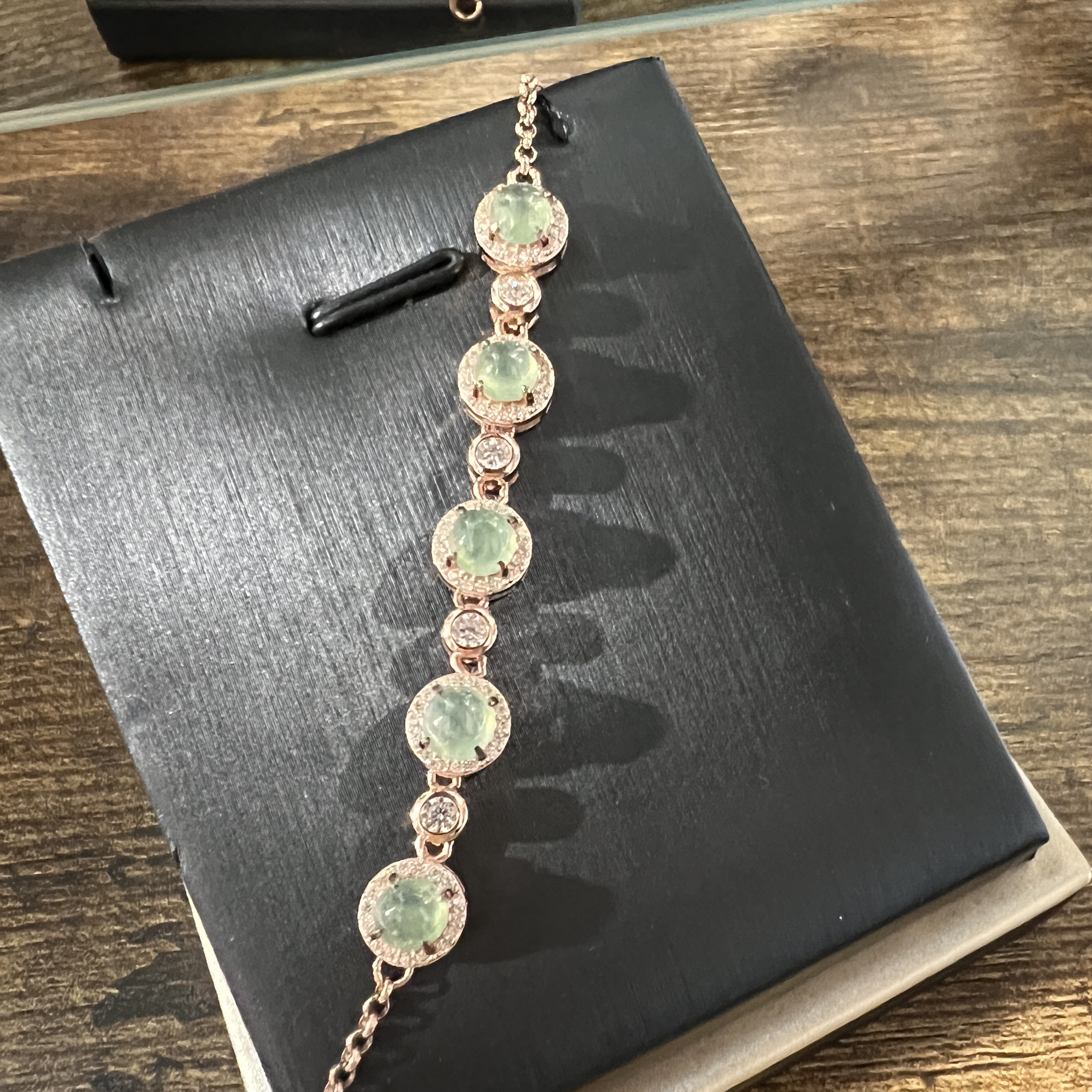 冰晴底蛋面手鍊