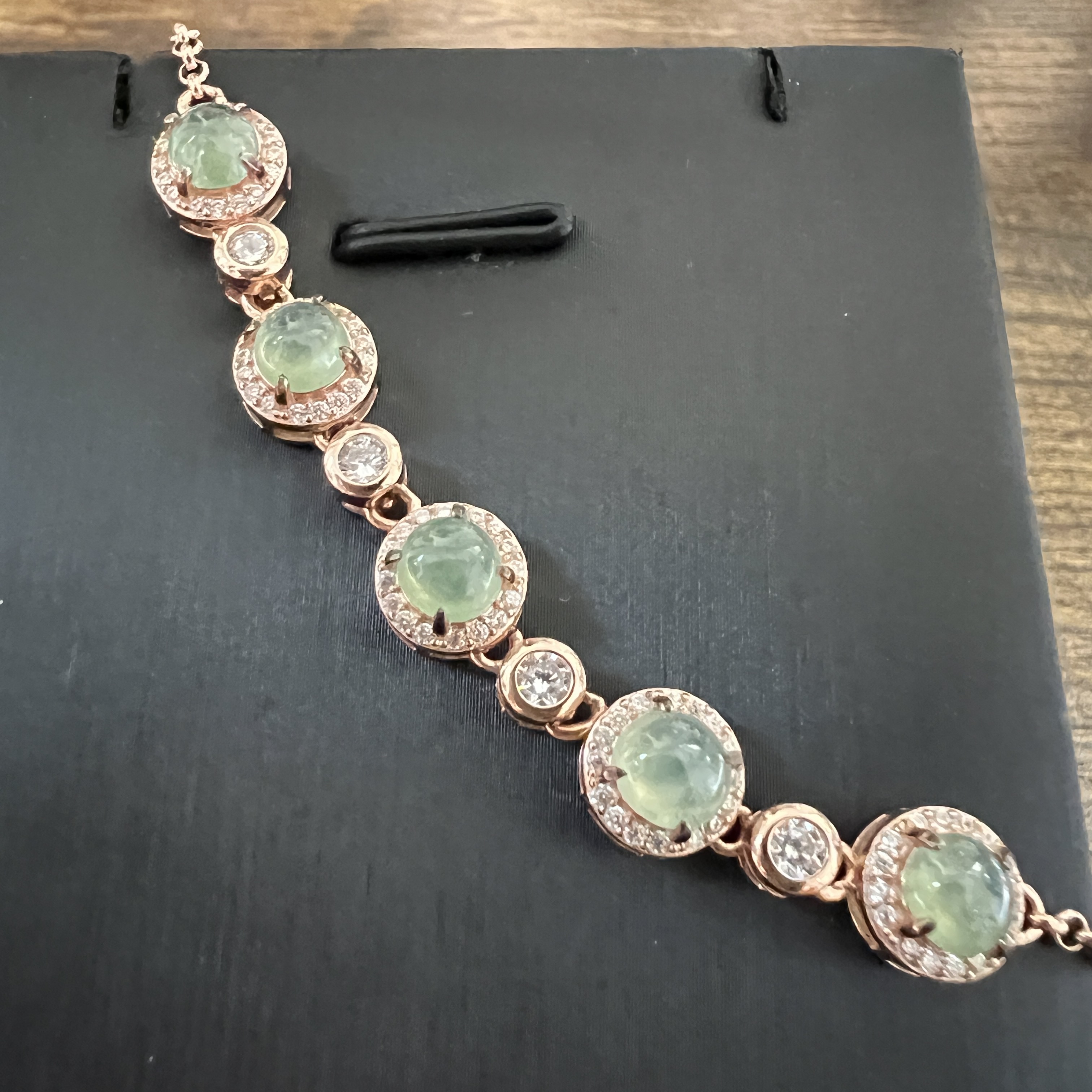 冰晴底蛋面手鍊