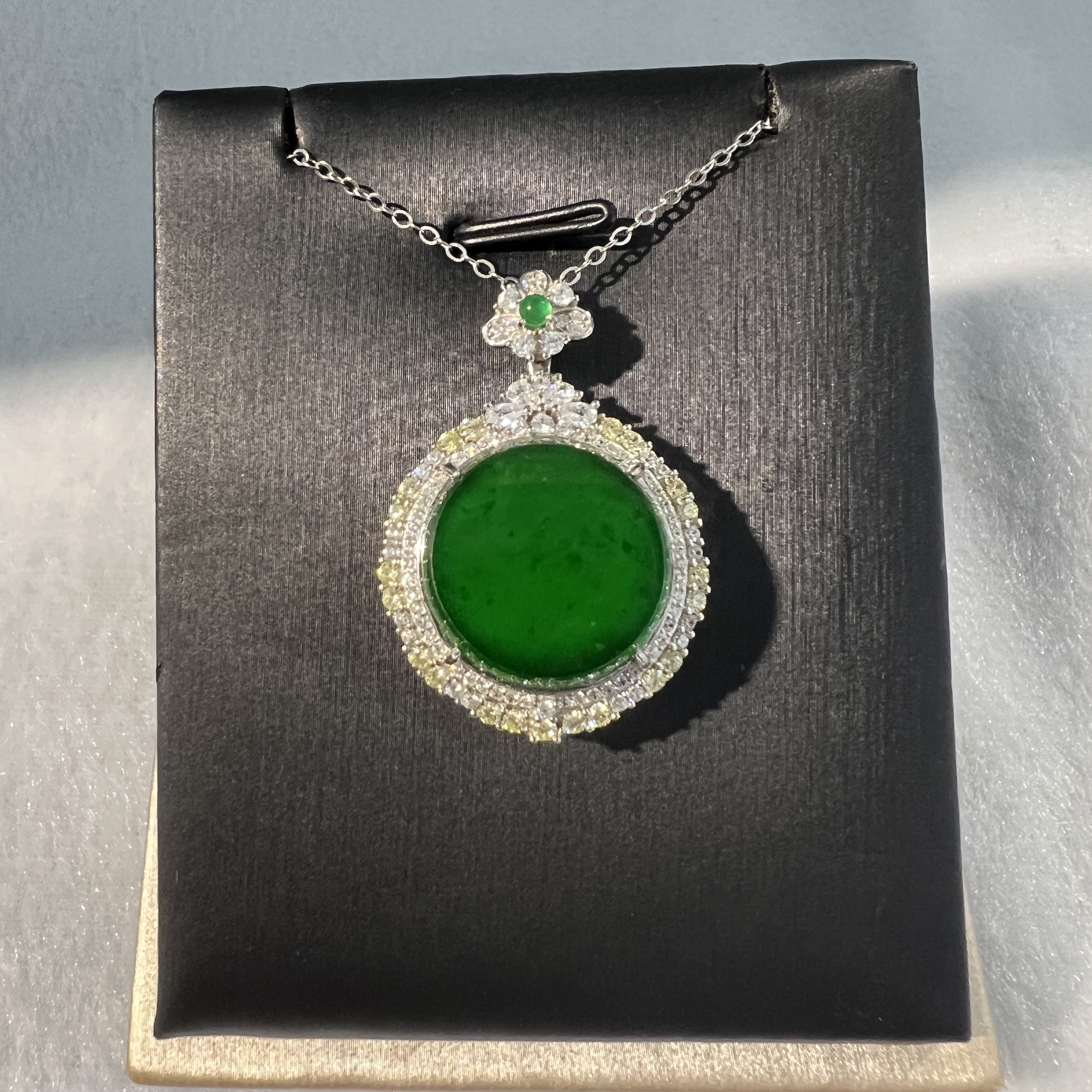 冰濃綠圓無事牌