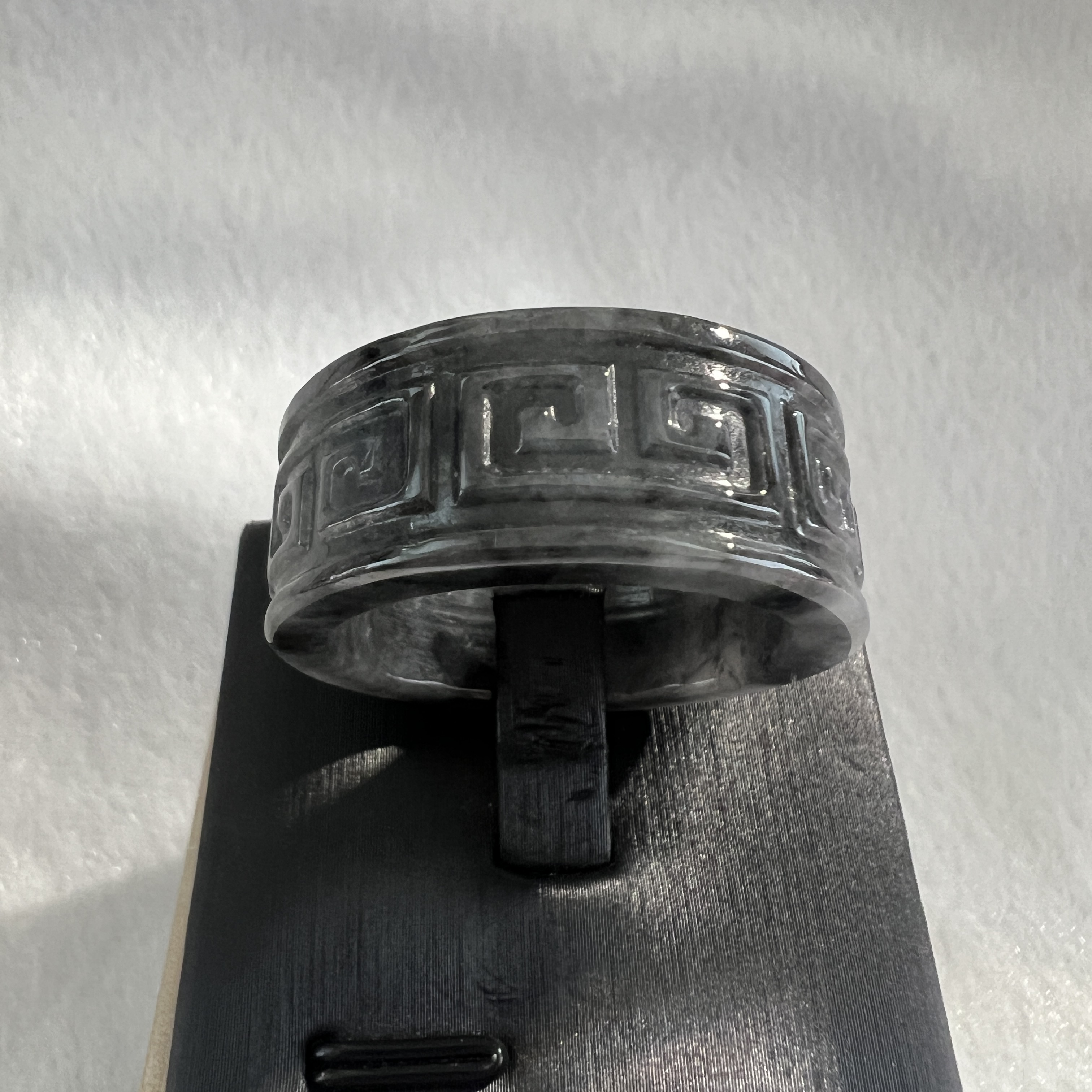 烏雞仿古文戒指