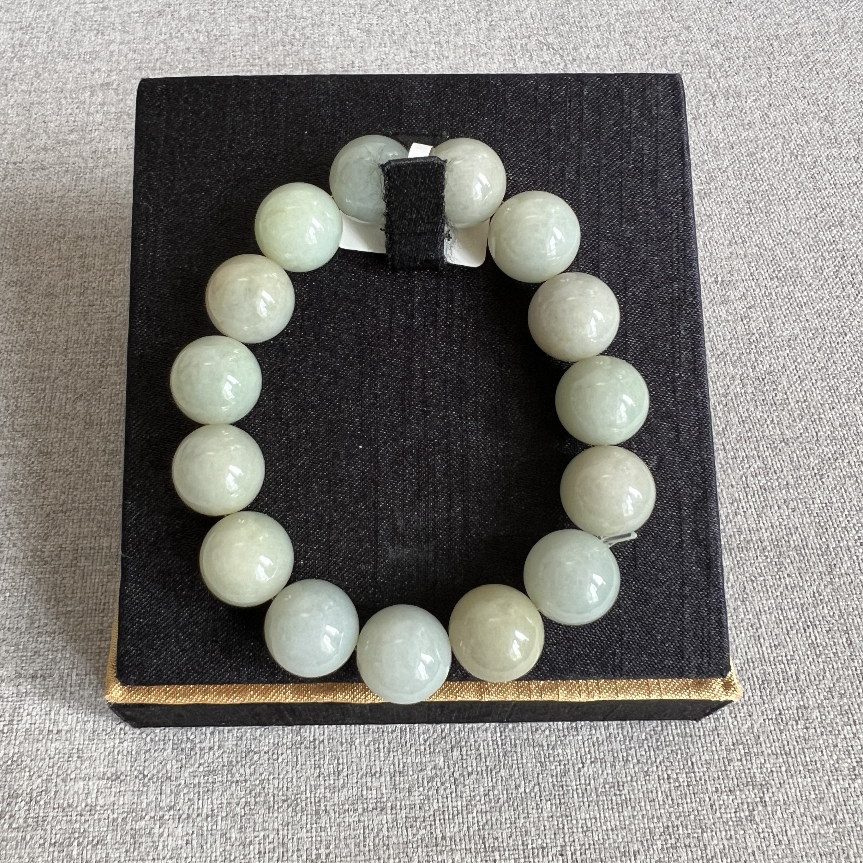 細糯淺茶黃手串