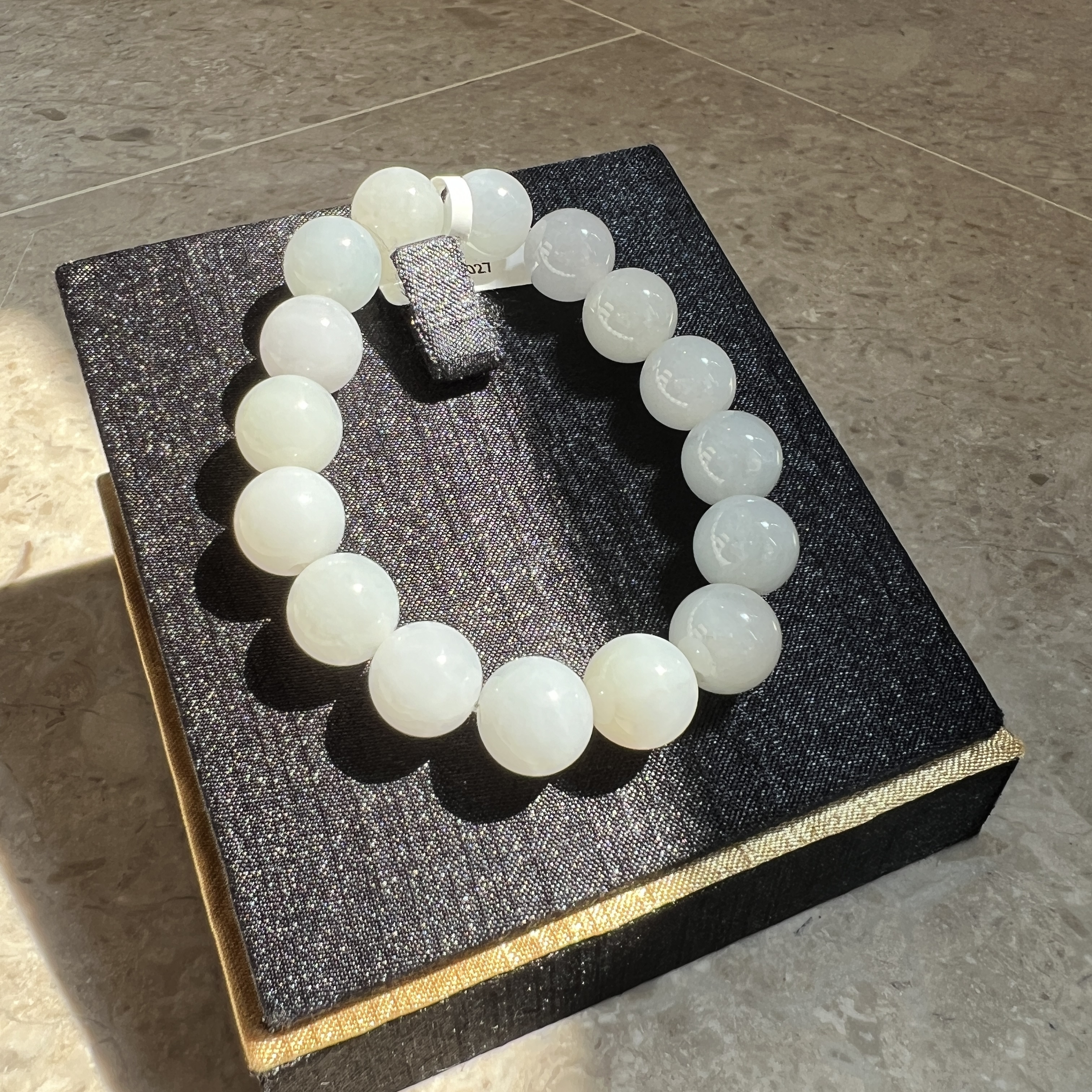 冰糯化種白月光手串