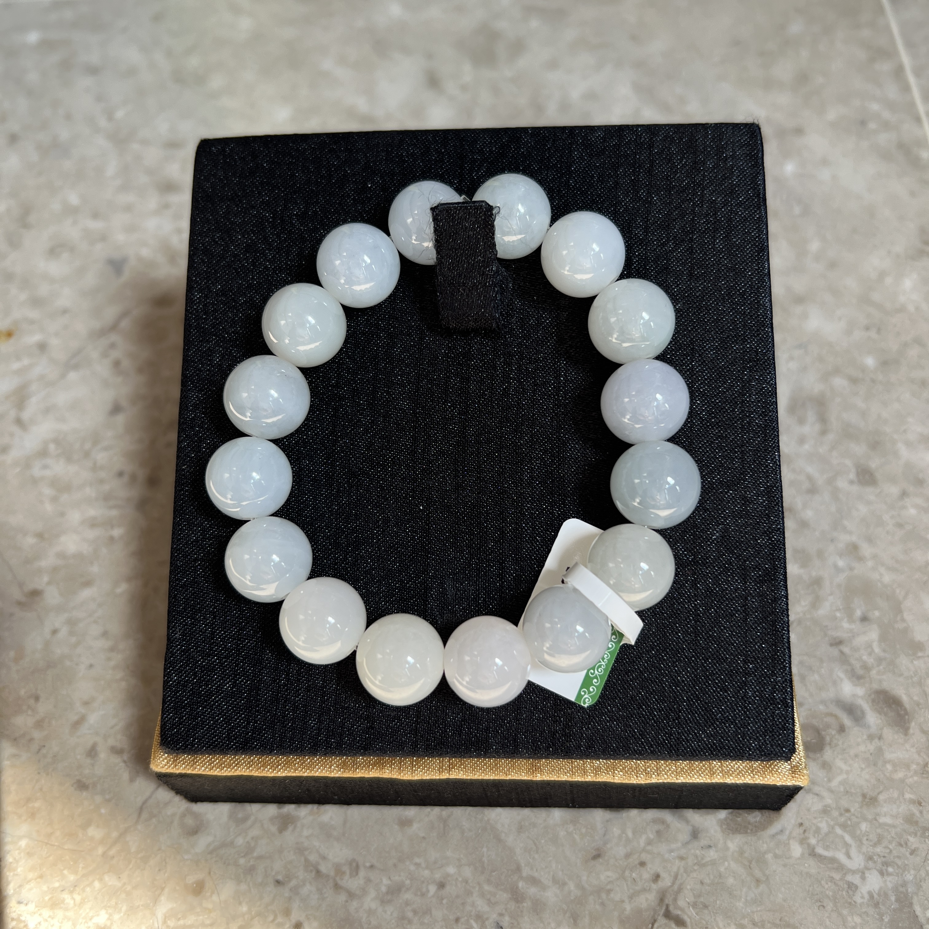 冰糯化種白月光手串