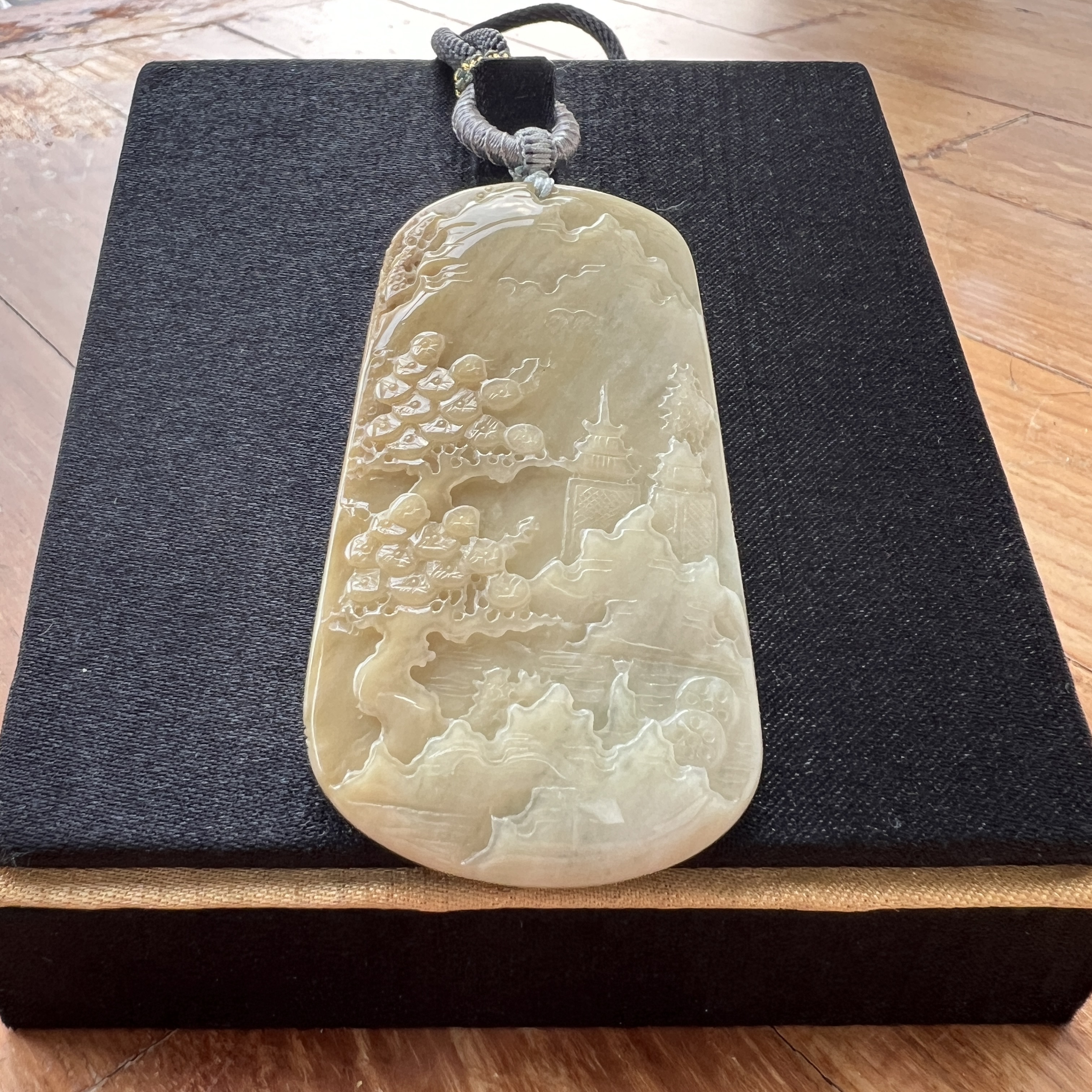 細糯漸層牛奶糖黃山水牌