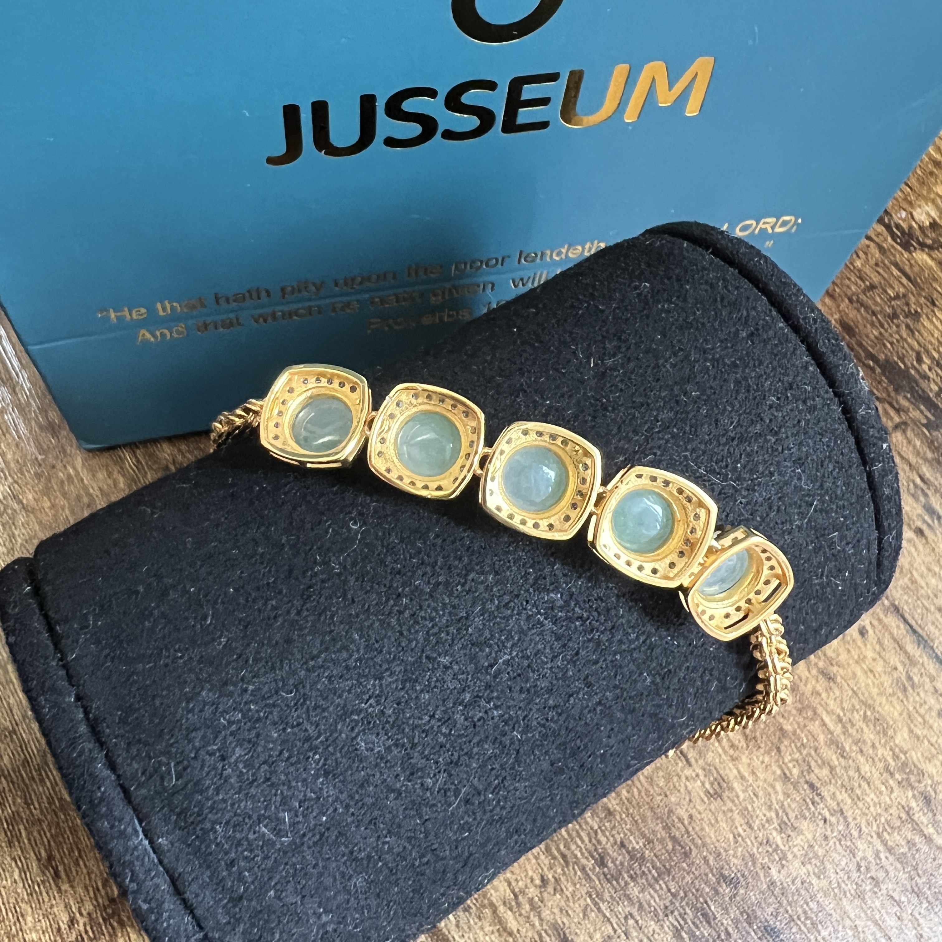 冰細糯種淺果綠手鍊