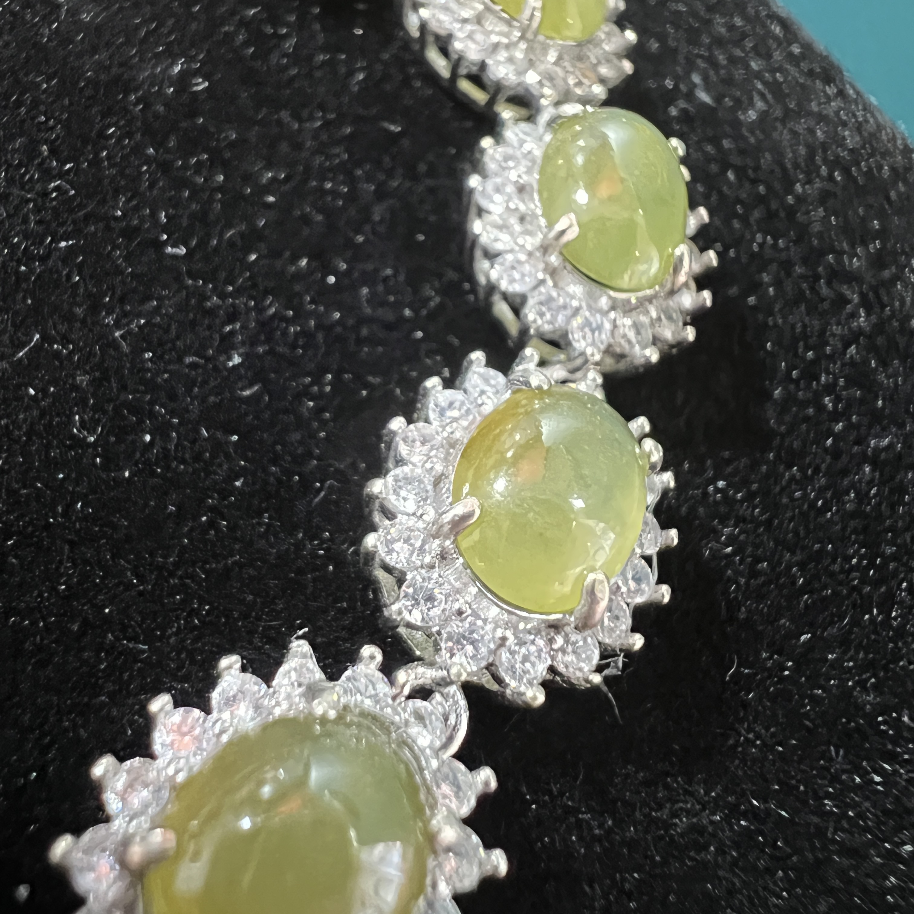 冰細糯種橄欖綠手鍊