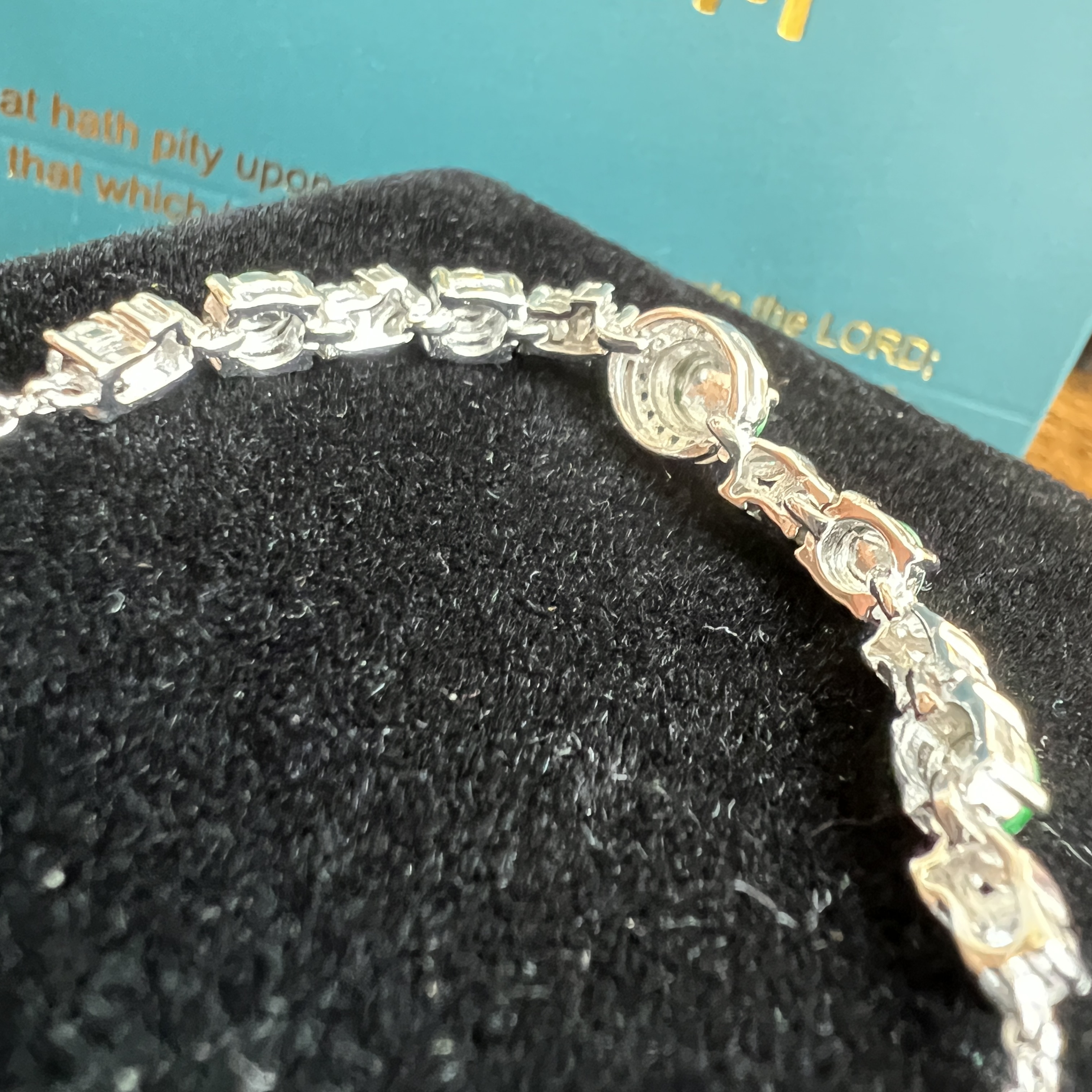 緬料冰翠綠手鍊