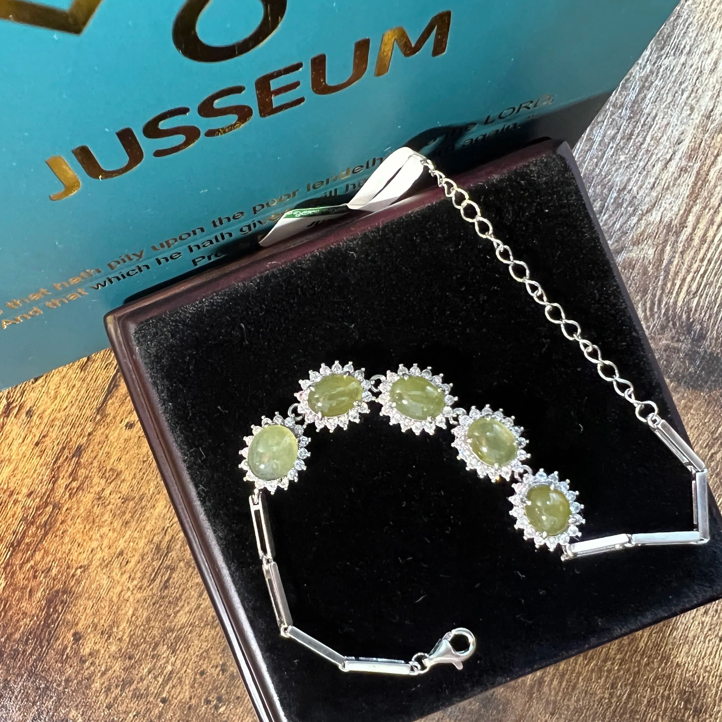 冰細糯種橄欖綠手鍊