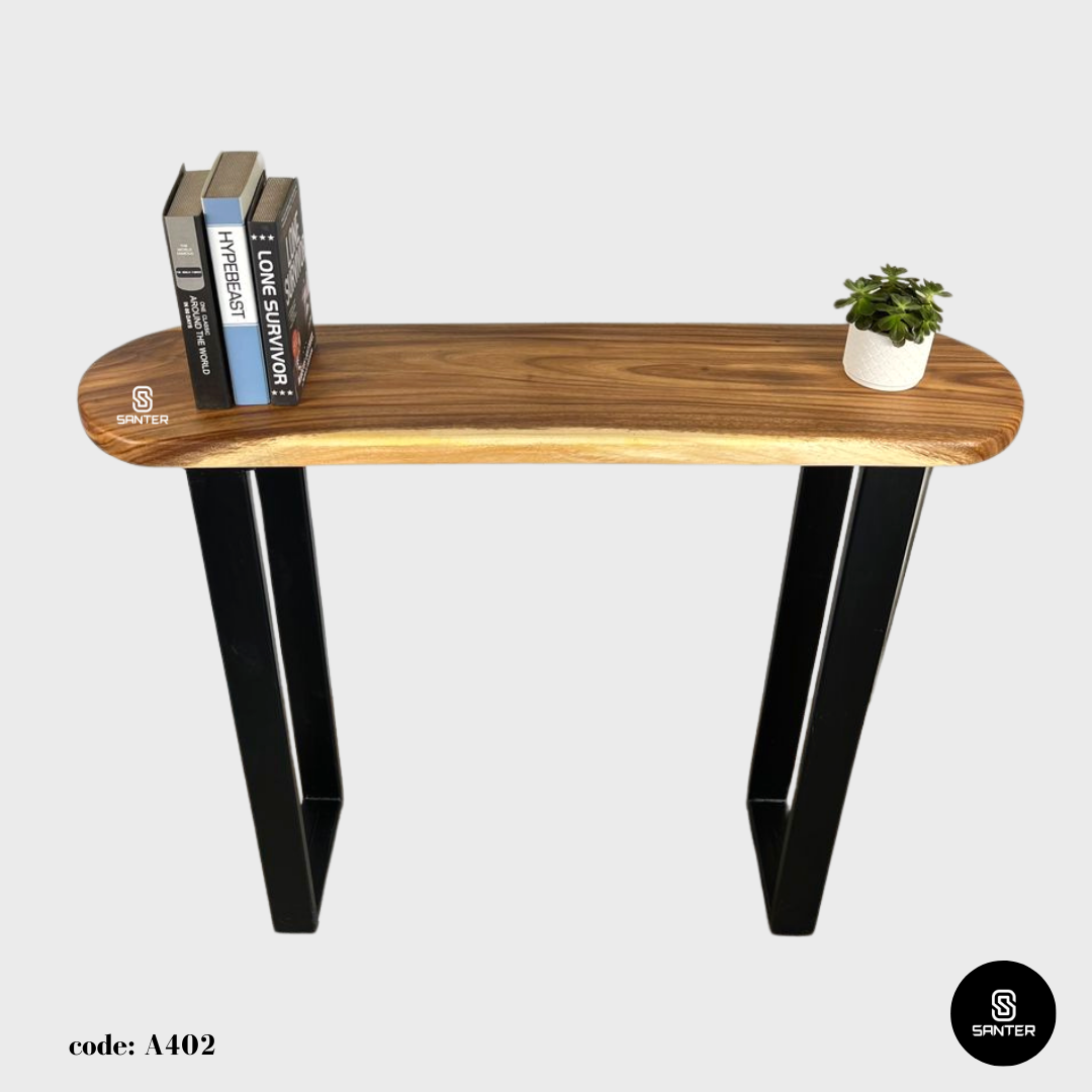 A402. Raintree Solid Wood Console Table