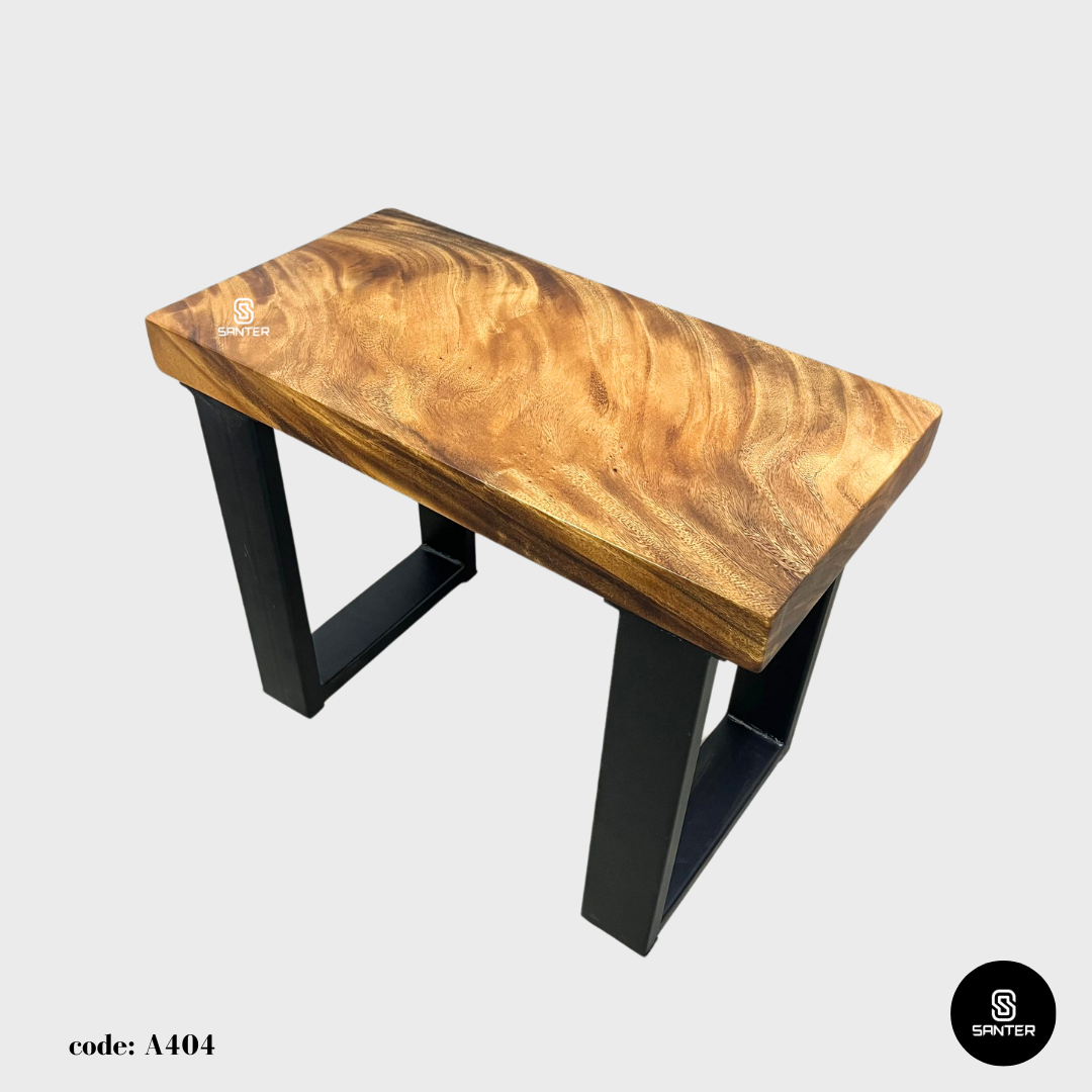 A404. Raintree Solid Wood Wooden Bench / Wooden Stool