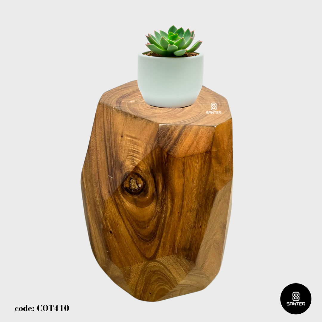 COT410. Raintree Solid Wood Wooden Stump / Artistic Stump / Wooden Pedestal