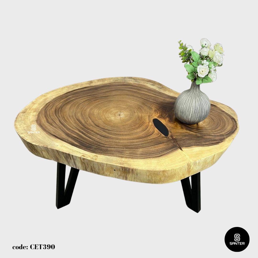 CET390. Raintree Solid Wood Coffee Table / Sofa Table