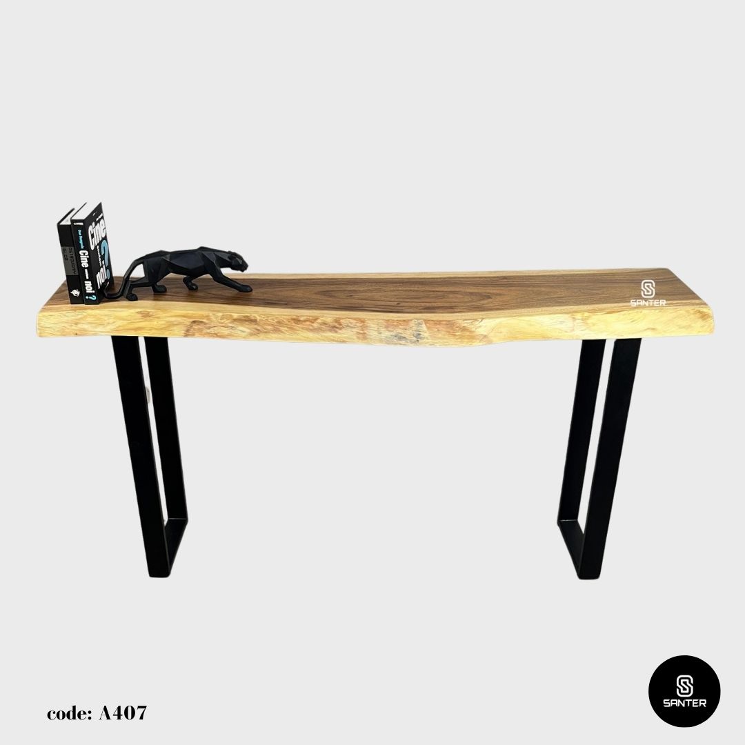 A407. Raintree Solid Wood Bar Table / Console Table