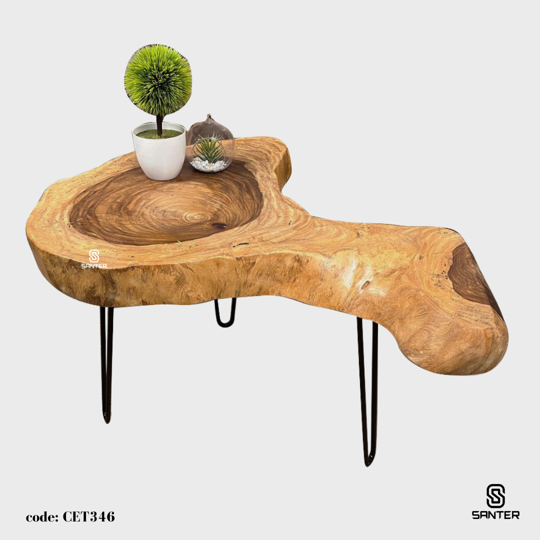 CET346. Angsana Solid Wood Coffee Table