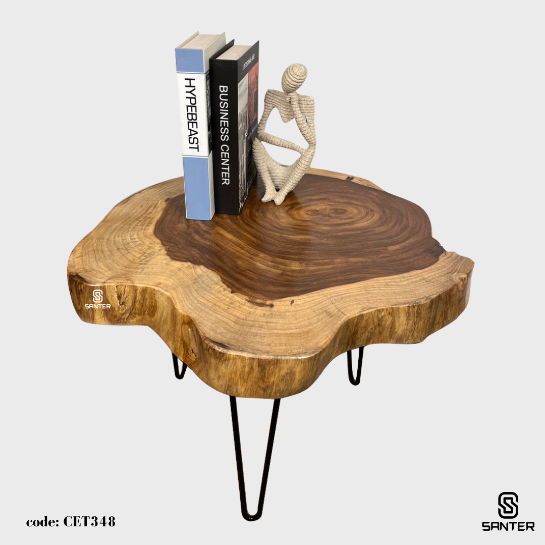 CET348. Angsana Solid Wood Coffee Table