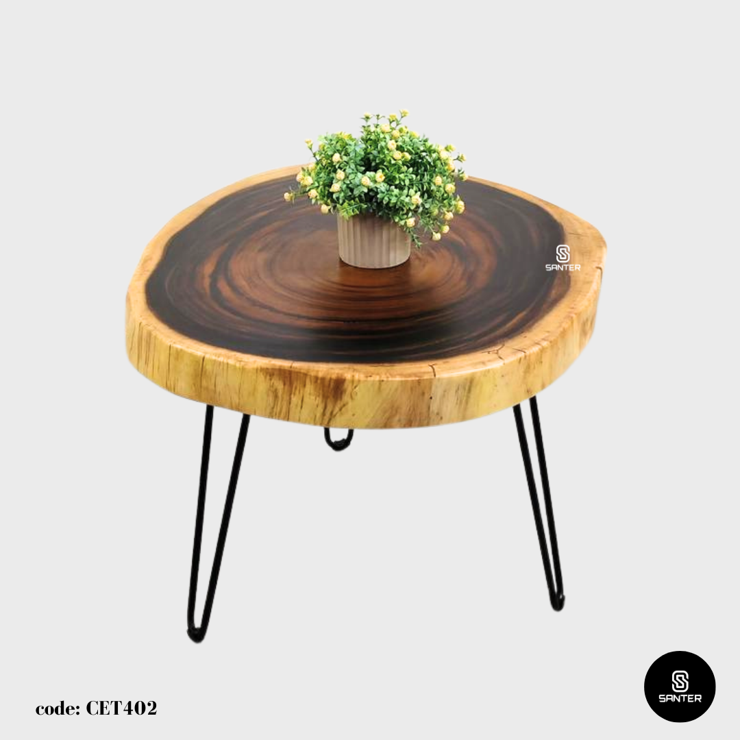 CET402. Raintree Solid Wood Coffee Table/ Sofa Table/ Living Room Table/ Side Table/ Wooden Table