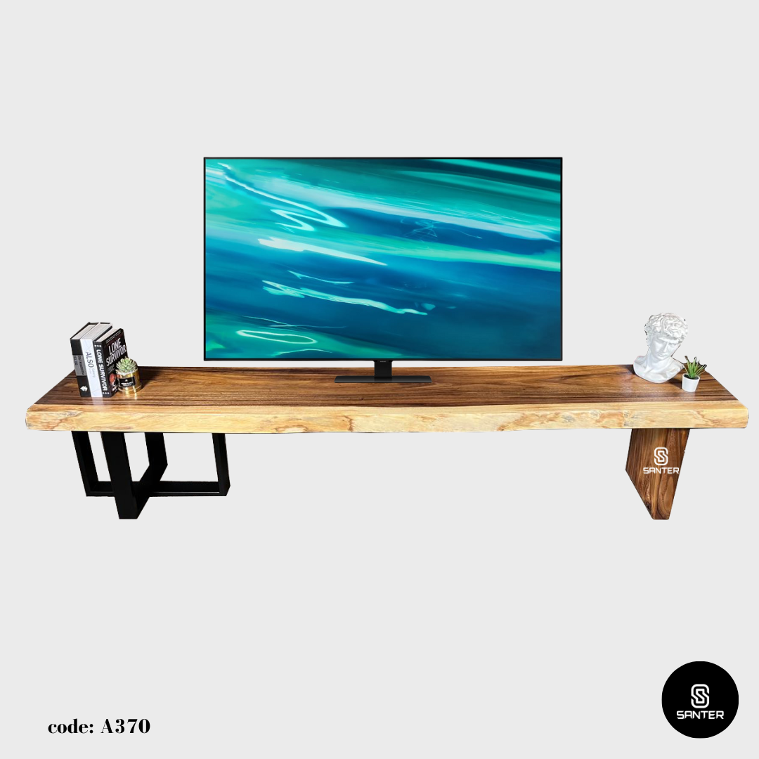 A370. Raintree Solid Wood TV Console