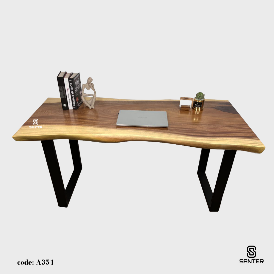 A351. Raintree Solid Wood Office Table / Mini Dining Table