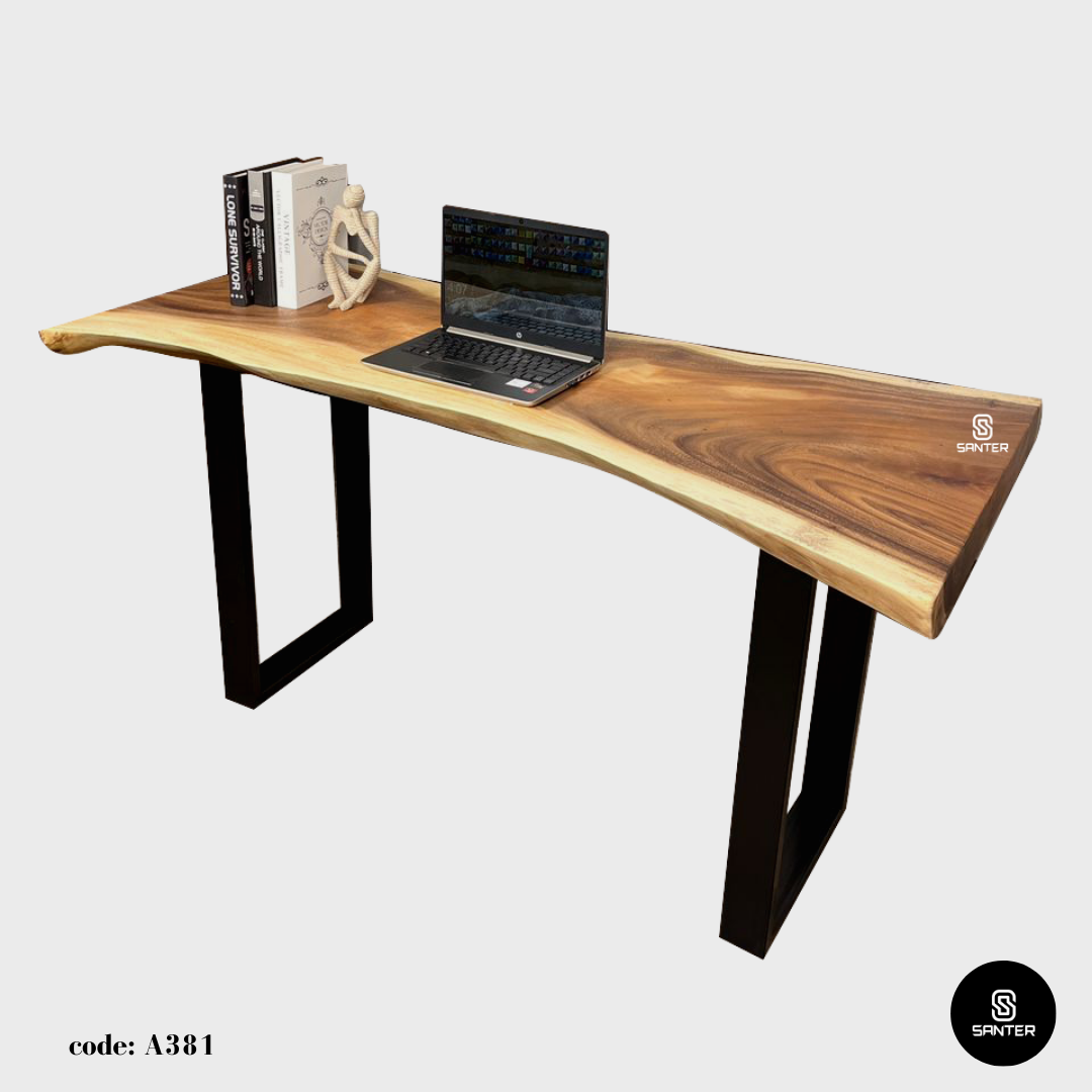 A381. Raintree Solid Wood Office Table / Study Table