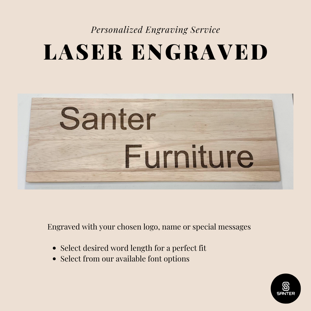 Personalized Laser Engraving Service / Customized Logo Engraved / Personalized Gift Set Name and Logo Engraved