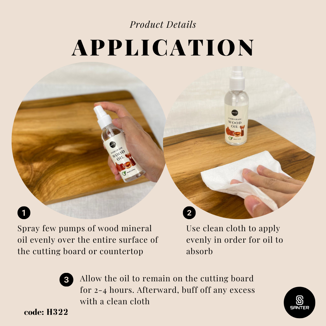 H322. Food Grade Mineral Wood Oil