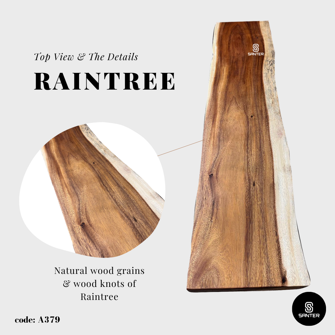 A379. Raintree Solid Wood Bench / TV Console / Shoe Bench