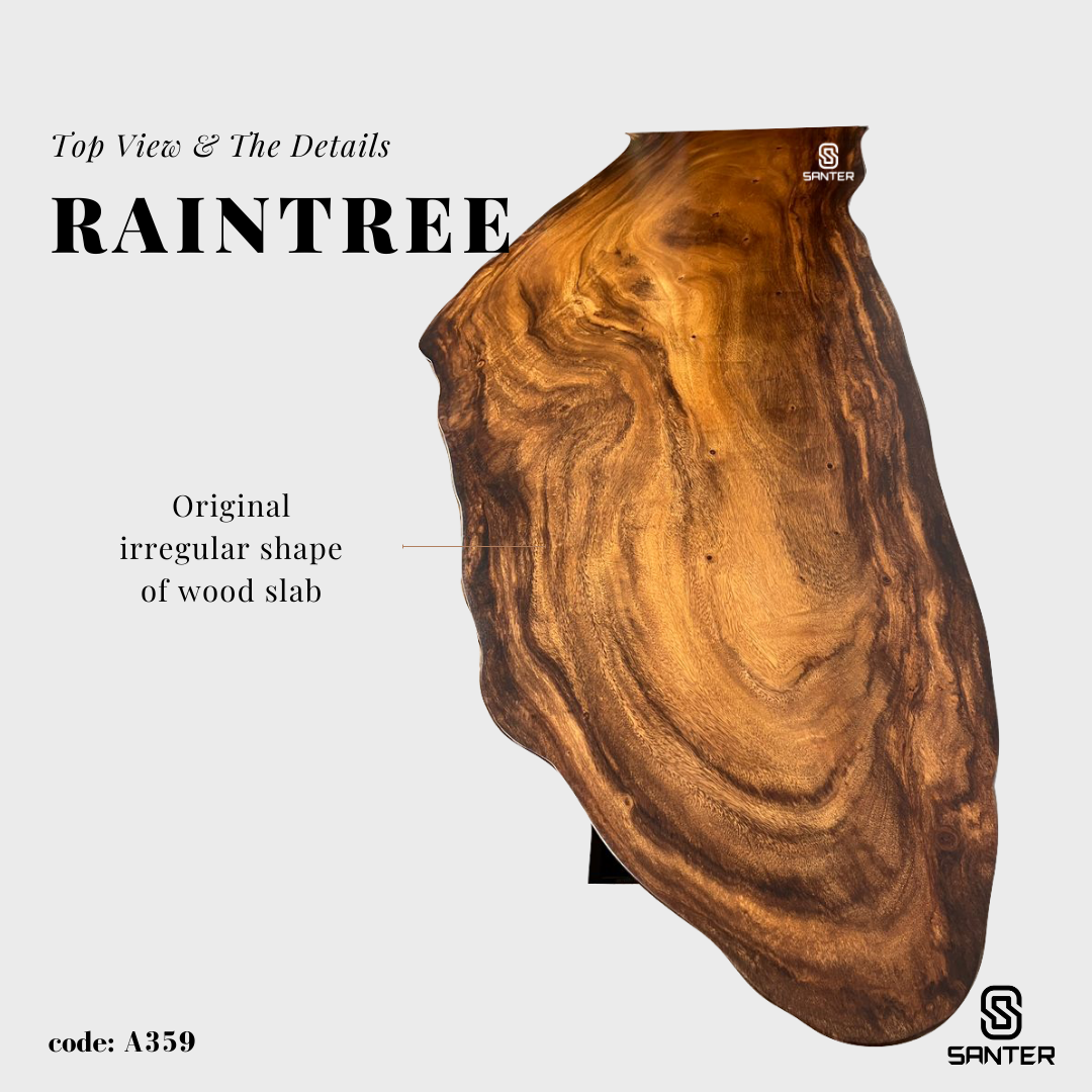 A359. Raintree Solid Wood Office Table / Study Table