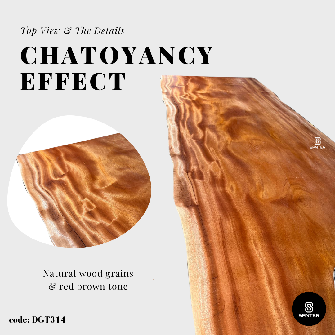 DGT314. Mahogany (Khaya) Solid Wood Dining Table/ Meeting Table (6 to 8 seater)