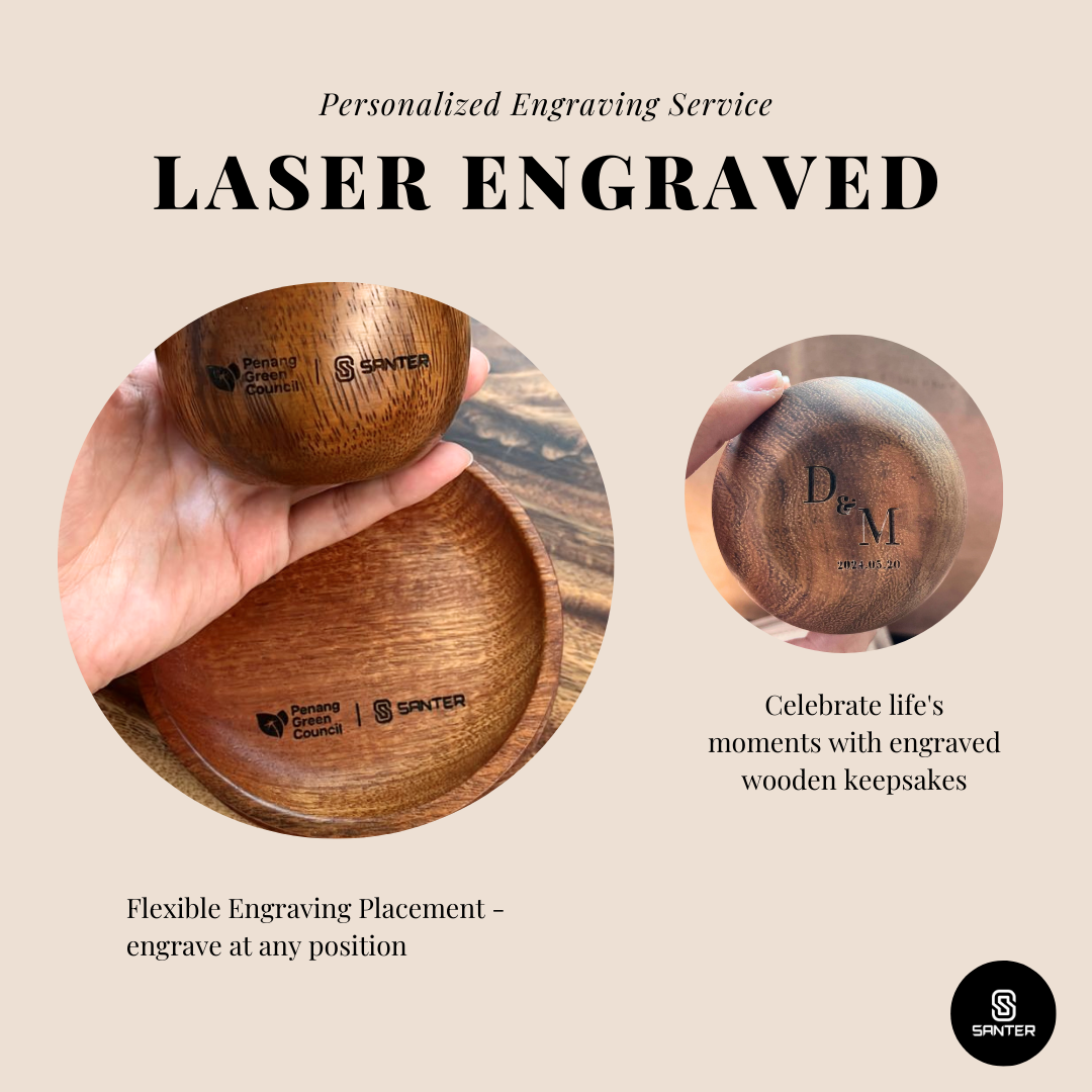 Personalized Laser Engraving Service / Customized Logo Engraved / Personalized Gift Set Name and Logo Engraved