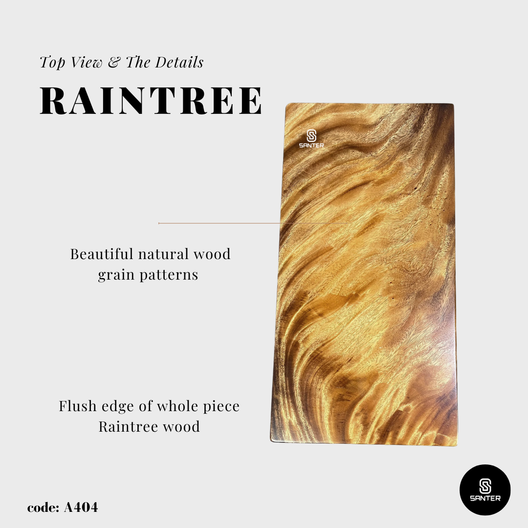 A404. Raintree Solid Wood Wooden Bench / Wooden Stool