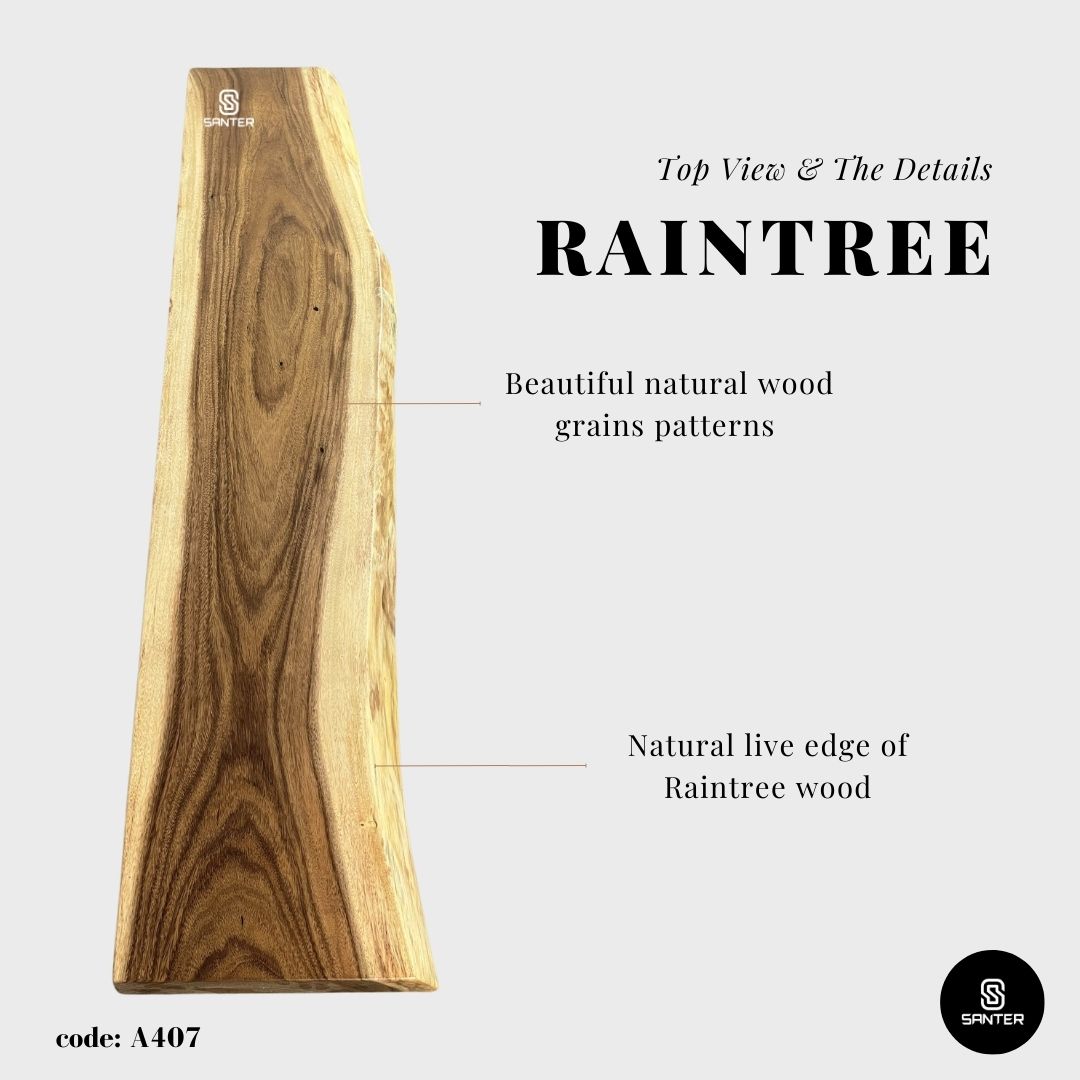 A407. Raintree Solid Wood Bar Table / Console Table