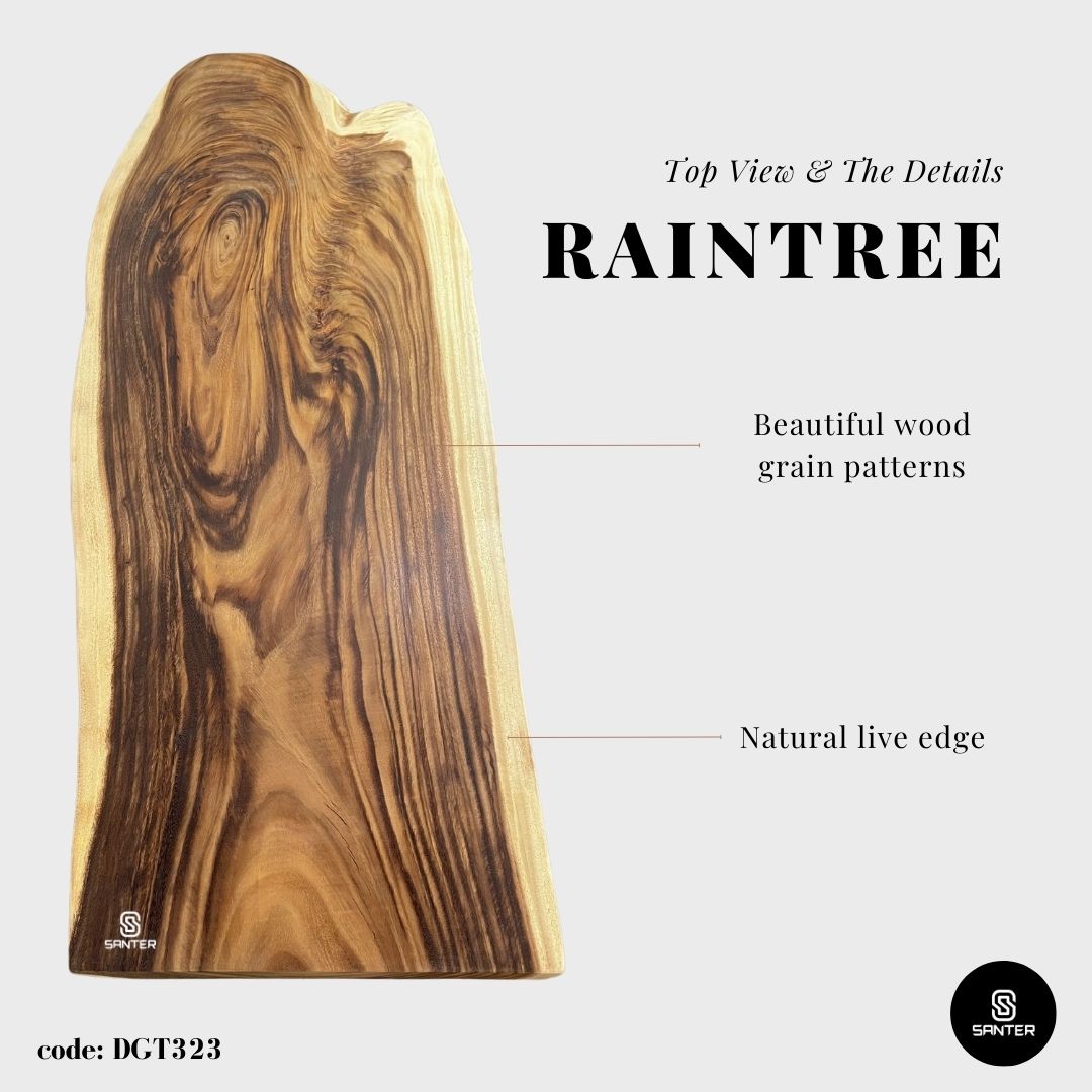 DGT323. Raintree Solid Wood Dining Table / Meeting Table / Office Table / Tea Table (6 seater)