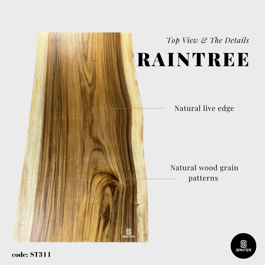 ST311. Raintree Solid Wood Office Table/ Study Table/ Tea Table/ Mini Dining Table / Working Desk