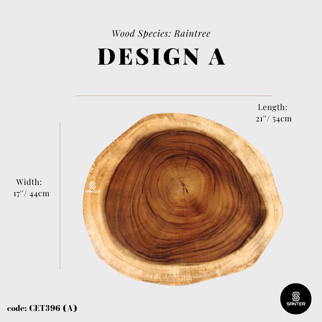 CET396. Raintree Solid Wood Coffee Table / Side Table / Bedside Table