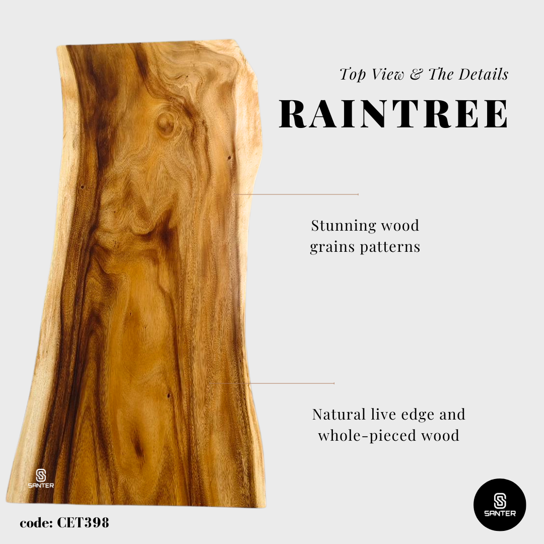 CET398. Raintree Solid Wood Coffee Table/ Sofa Table/ Tatami Table/ Tea Table/ Wooden Table