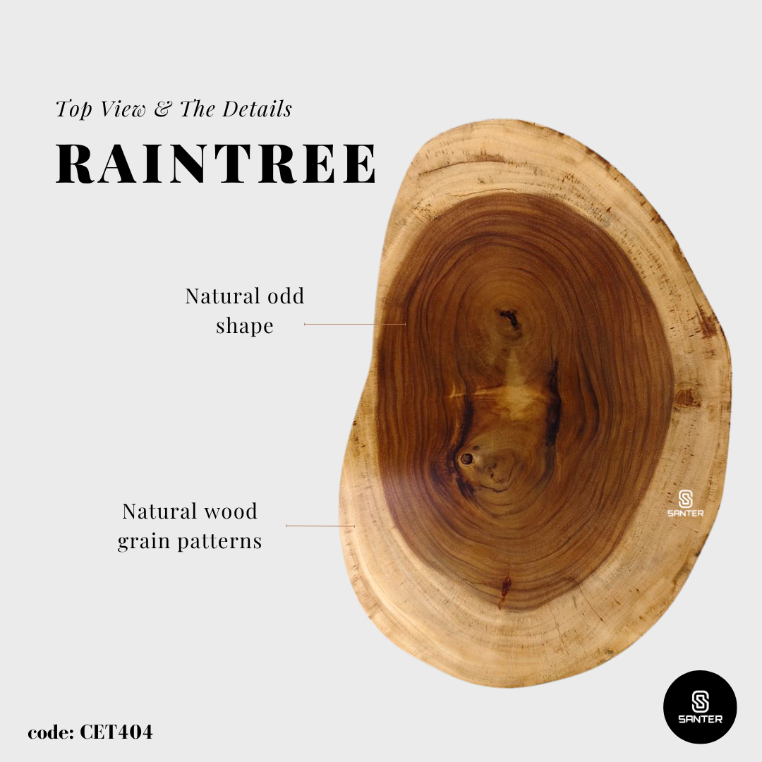 CET404. Raintree Solid Wood Coffee Table / Sofa Table