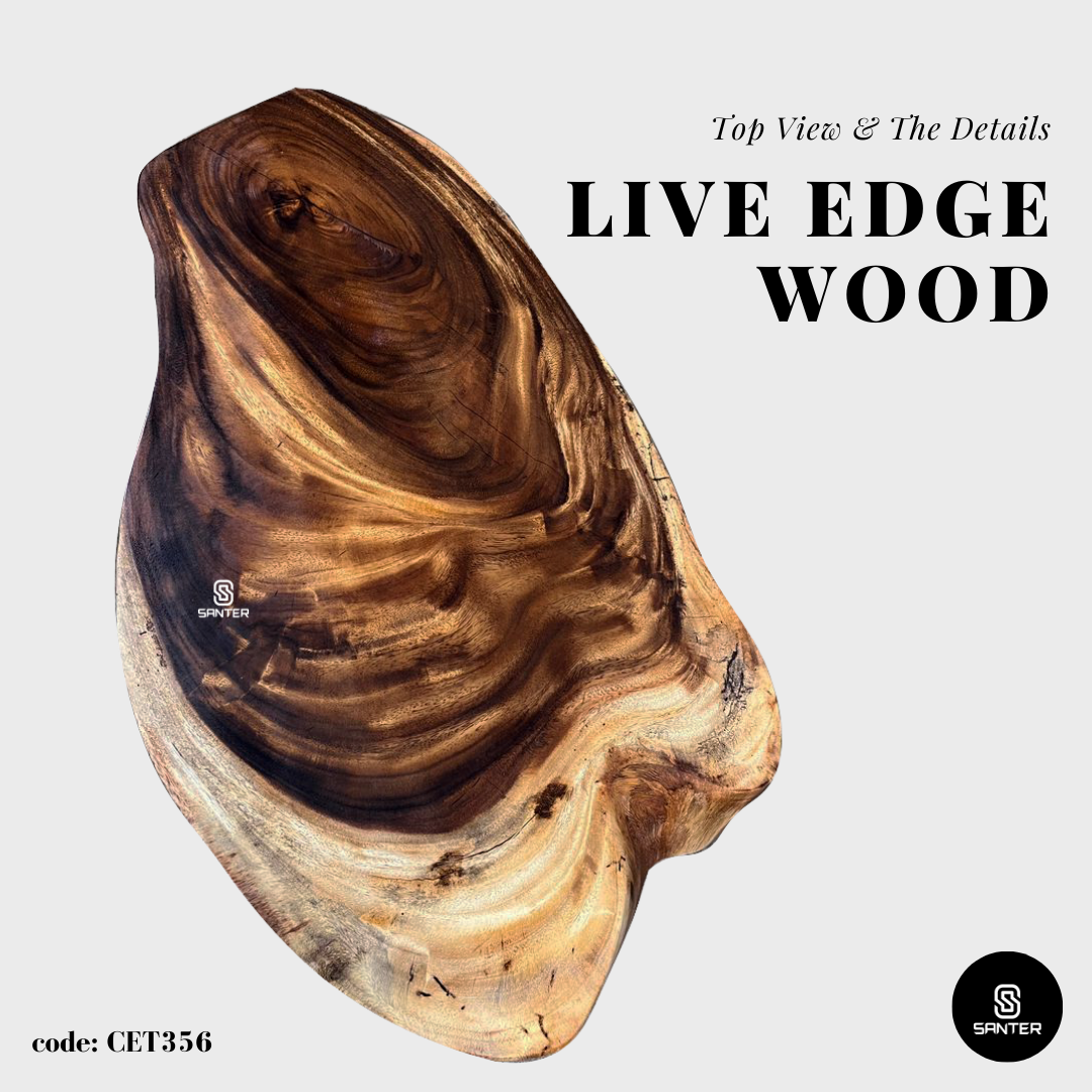 CET356. Raintree Solid Wood Coffee Table / Sofa Table