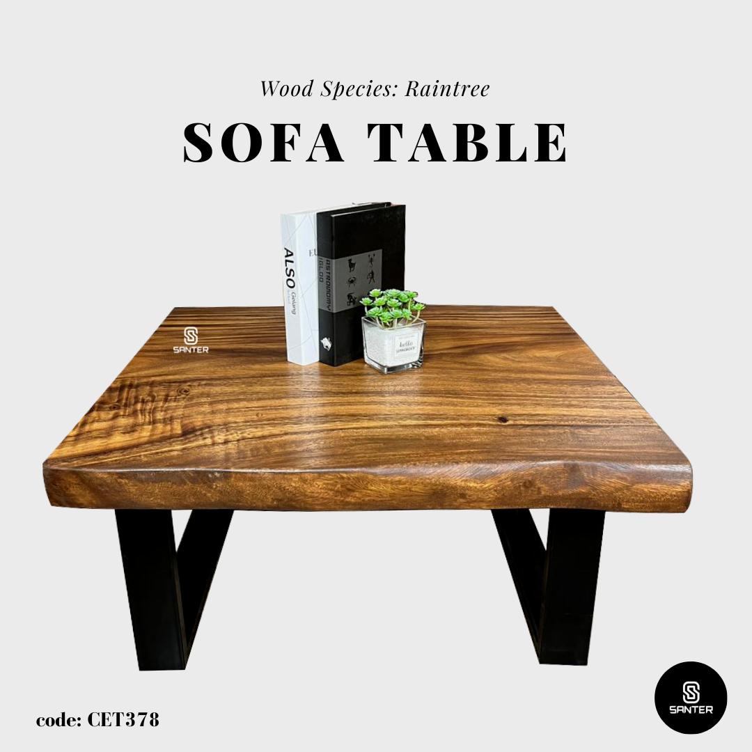 CET378. Raintree Solid Wood Coffee Table/ Tatami Table