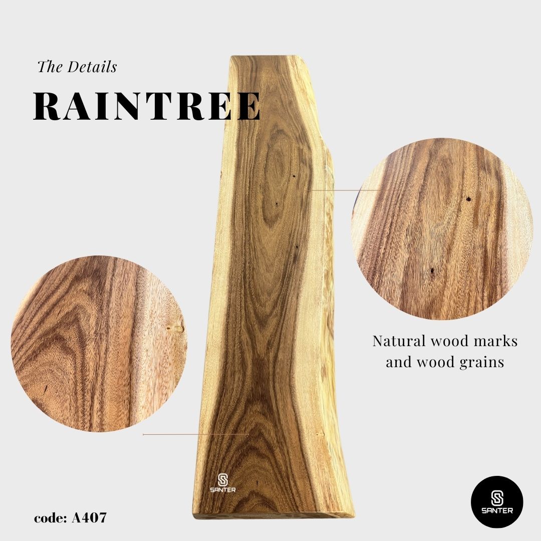 A407. Raintree Solid Wood Bar Table / Console Table