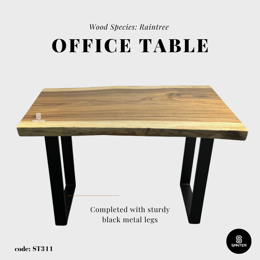 ST311. Raintree Solid Wood Office Table/ Study Table/ Tea Table/ Mini Dining Table / Working Desk