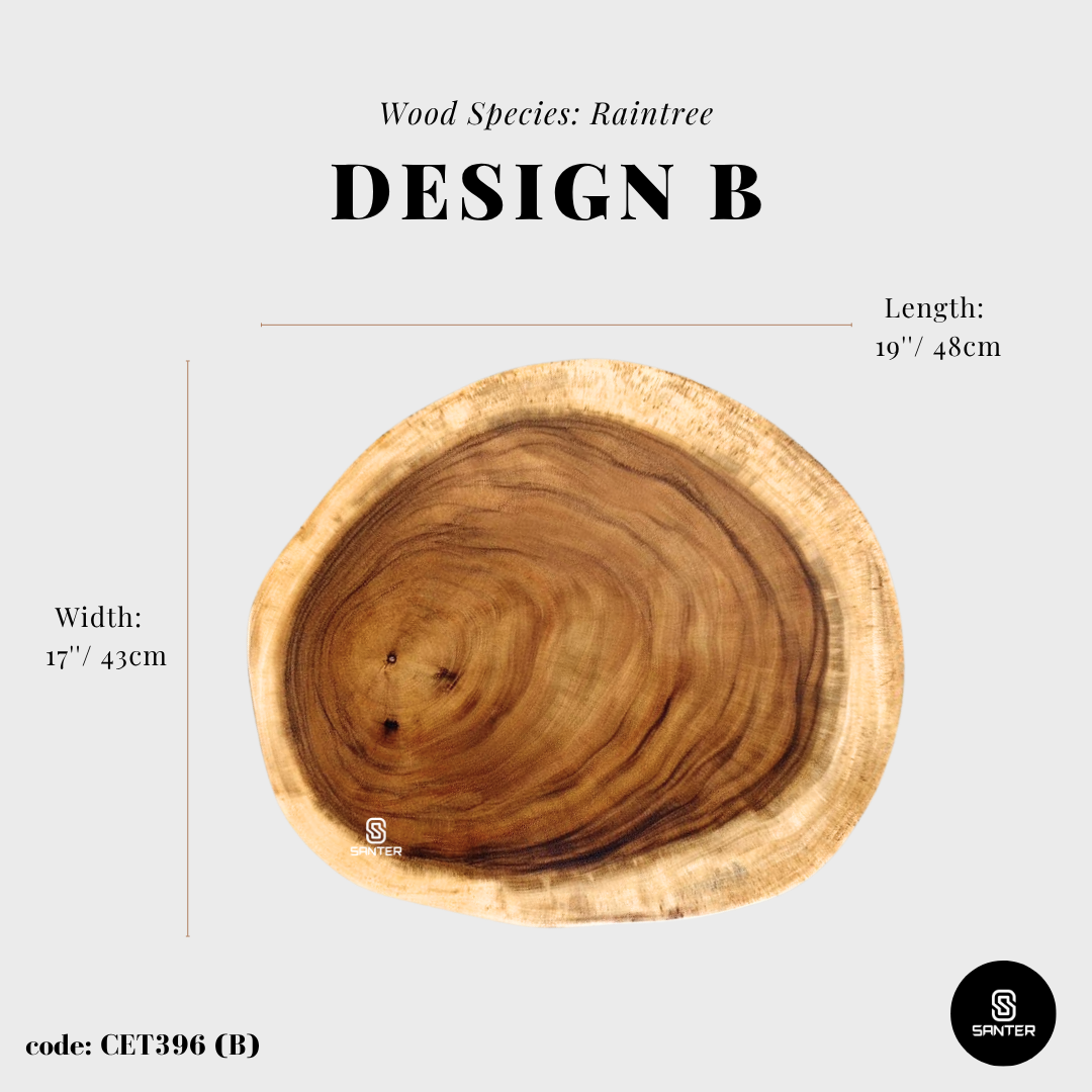 CET396. Raintree Solid Wood Coffee Table / Side Table / Bedside Table