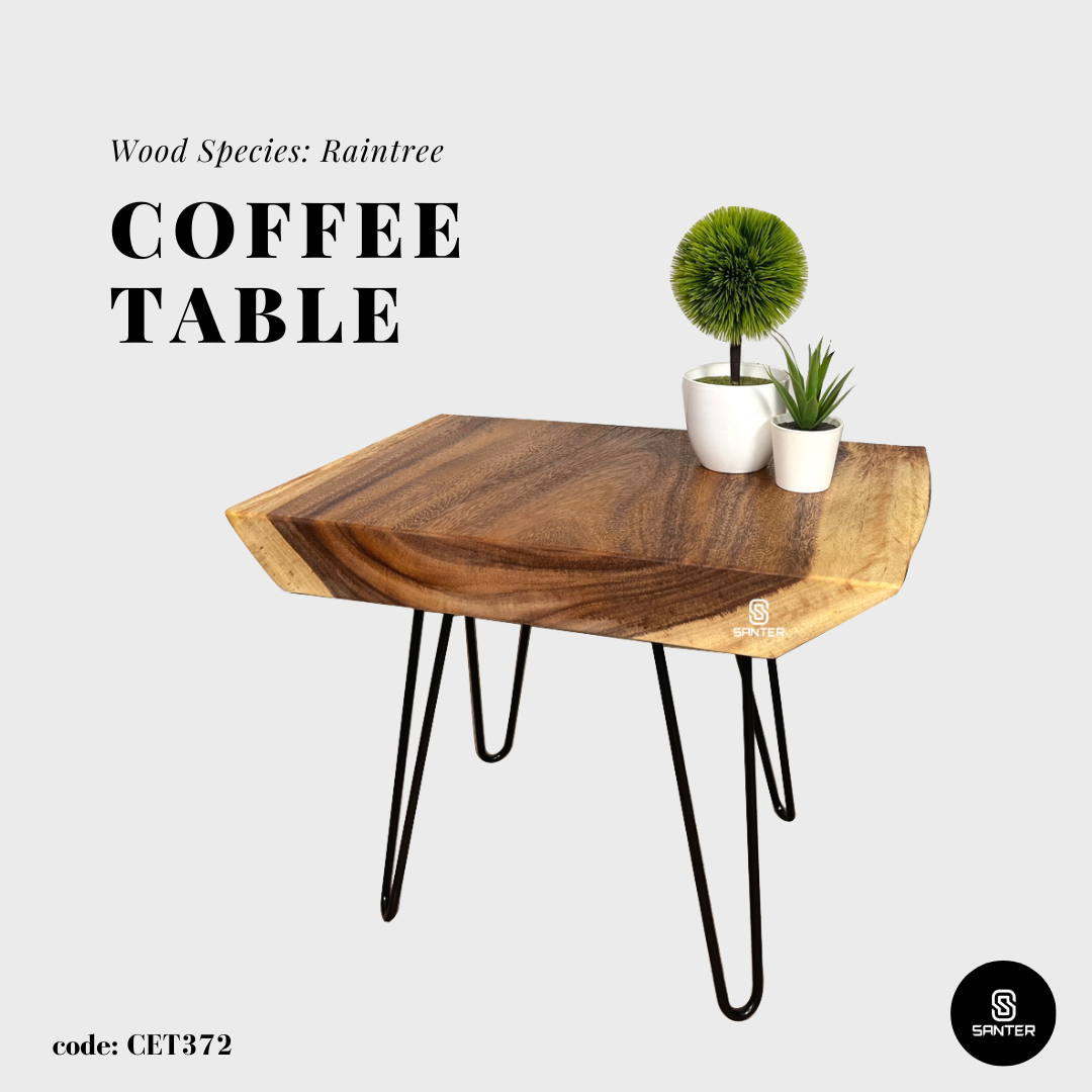CET372. Raintree Solid Wood Side Table/ Coffee Table