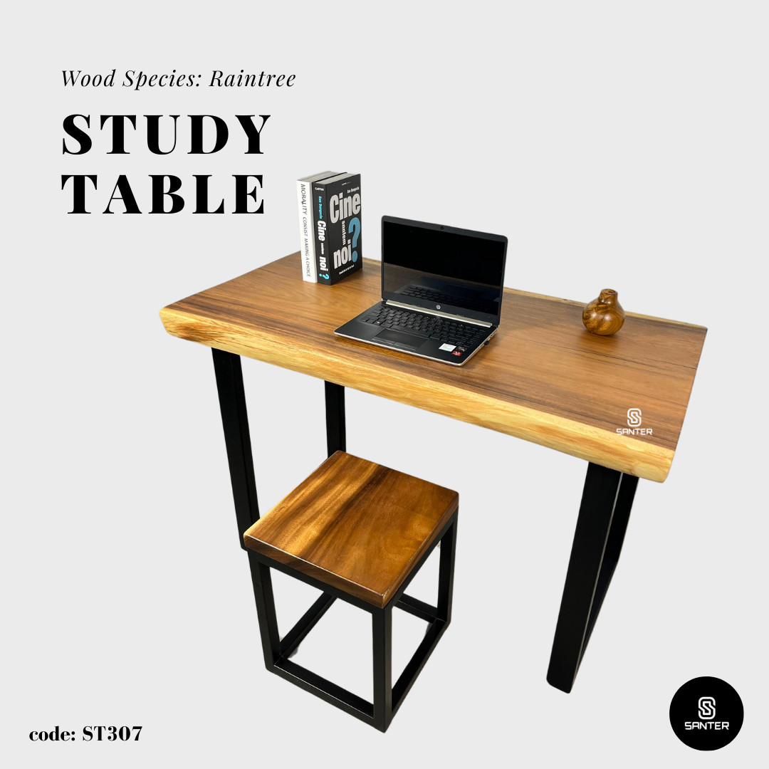 ST307. Raintree Solid Wood Office Study Table / Office Table/ Tea Table/ Mini Dining Table/ Dressing Table