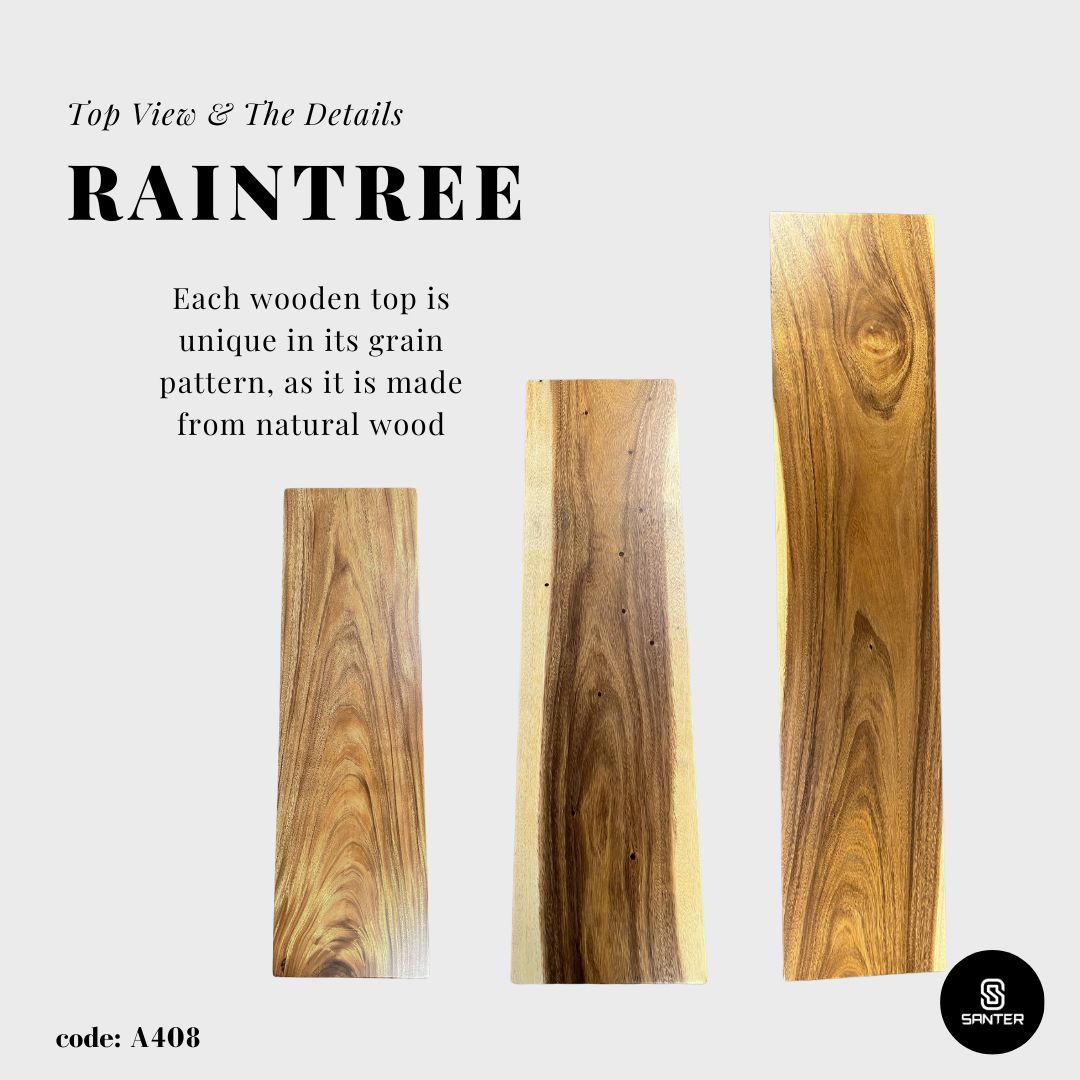 A408. Raintree Solid Wood Bench / Dining Bench / Wooden Bench / TV Console / Shoe Bench