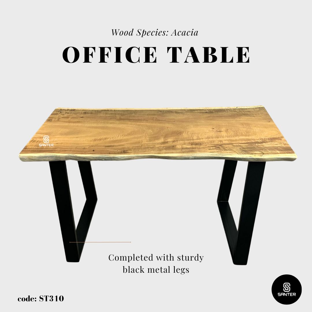 ST310. Acacia Solid Wood Office Table/ Study Table/ Tea Table/ Mini Dining Table / Working Desk