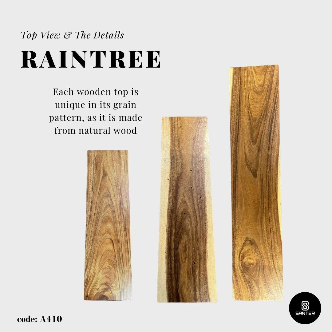 A410. Raintree Solid Wood Console Table / Counter Table / Entryway Table / Kitchen Island - 4ft/ 5ft/ 6ft length