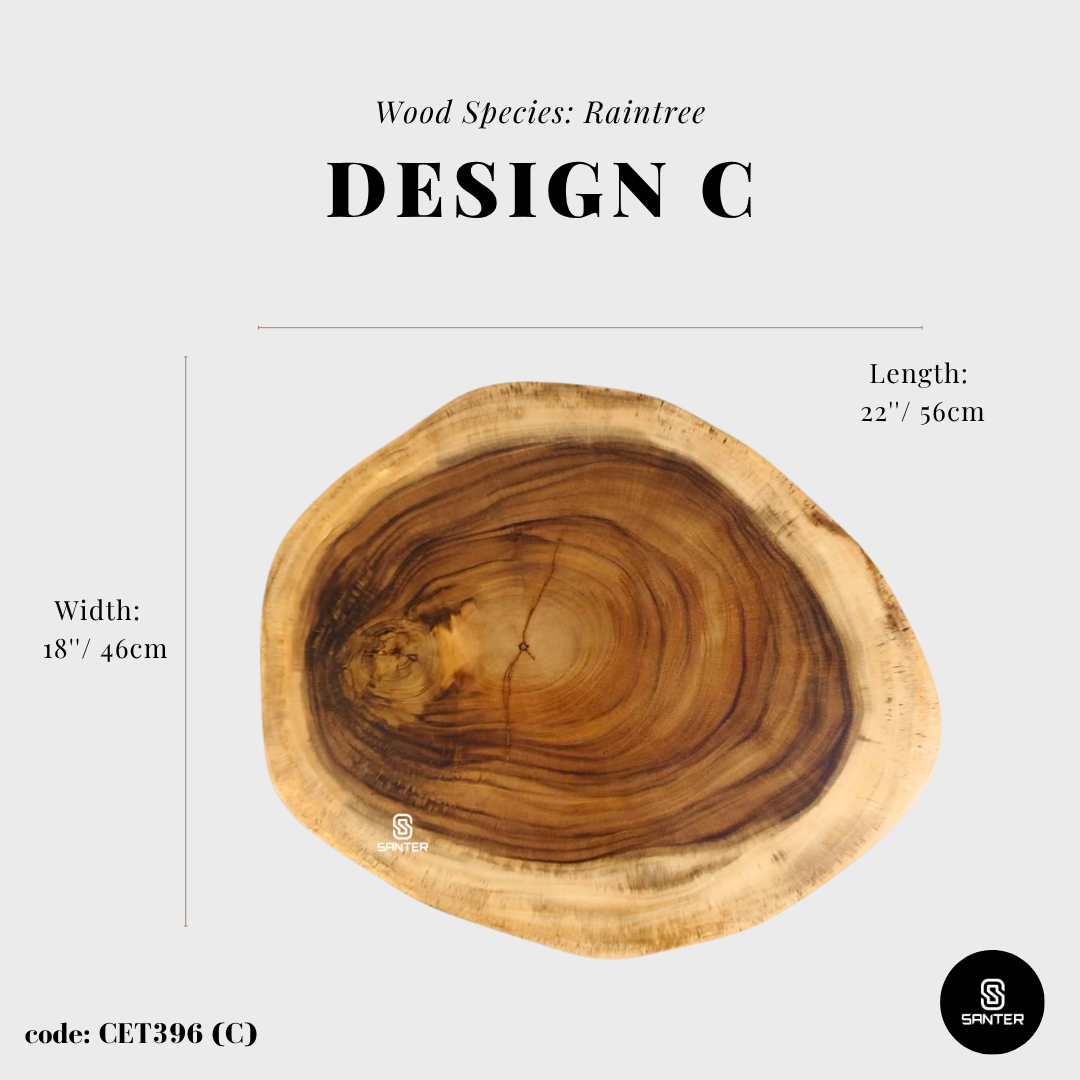 CET396. Raintree Solid Wood Coffee Table / Side Table / Bedside Table