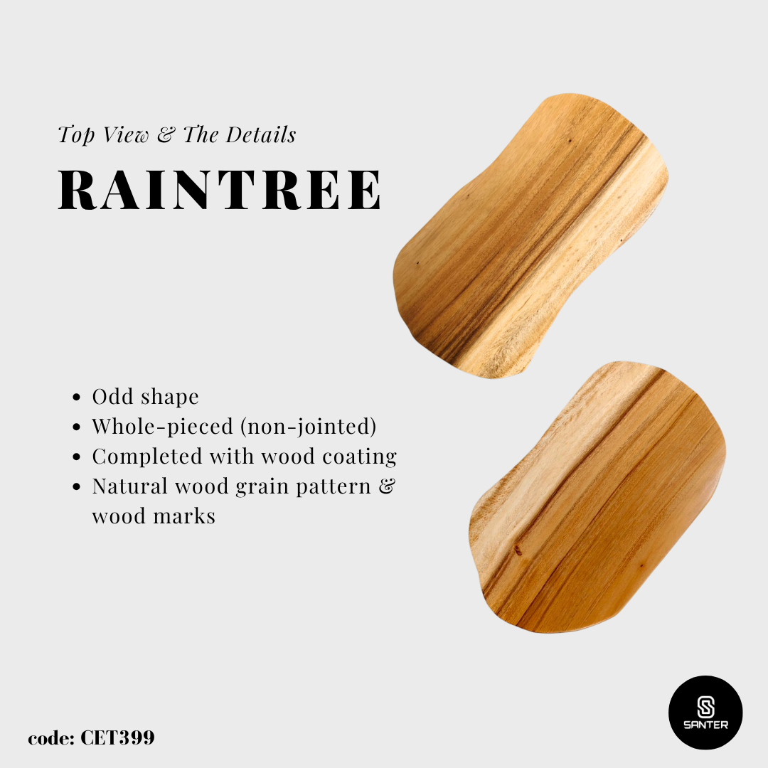 CET399. Raintree Solid Wood Coffee Table / Side Table / Bedside Table