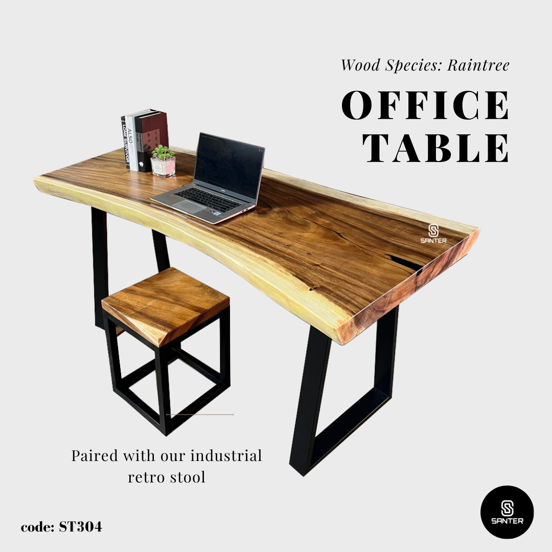 ST304. Raintree Solid Wood Office Table/ Study Table/ Tea Table/ Mini Dining Table